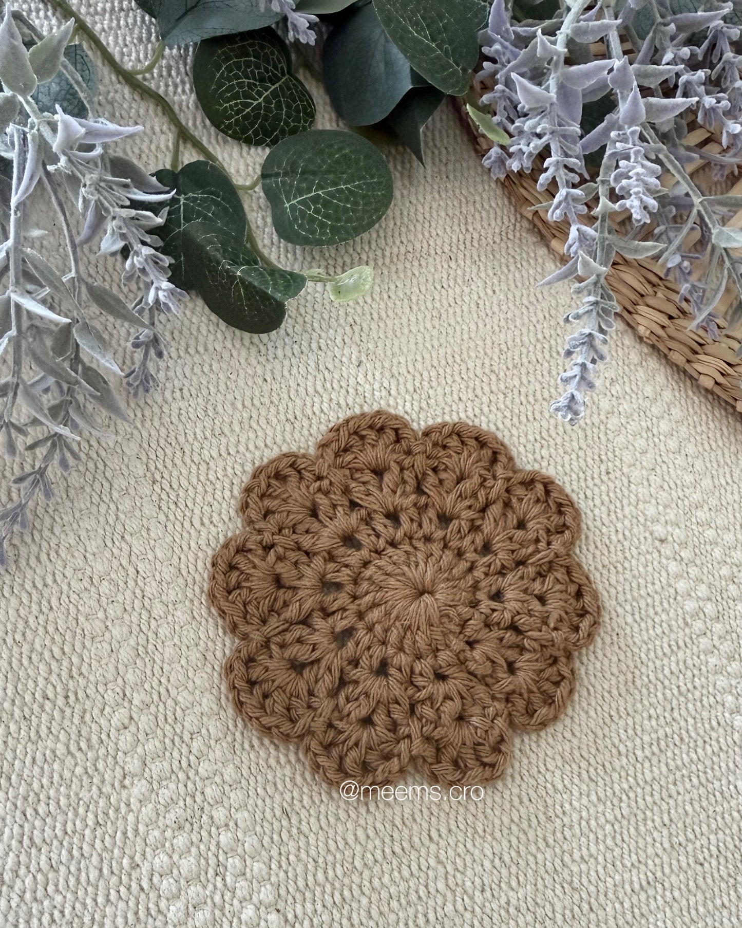 Coaster (brown) كوستر بني